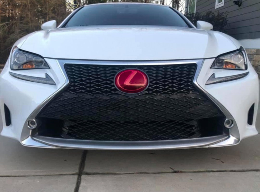 Lexus Front Emblem Tint Overlay 20142023 250,200T,300,350,500 Etsy