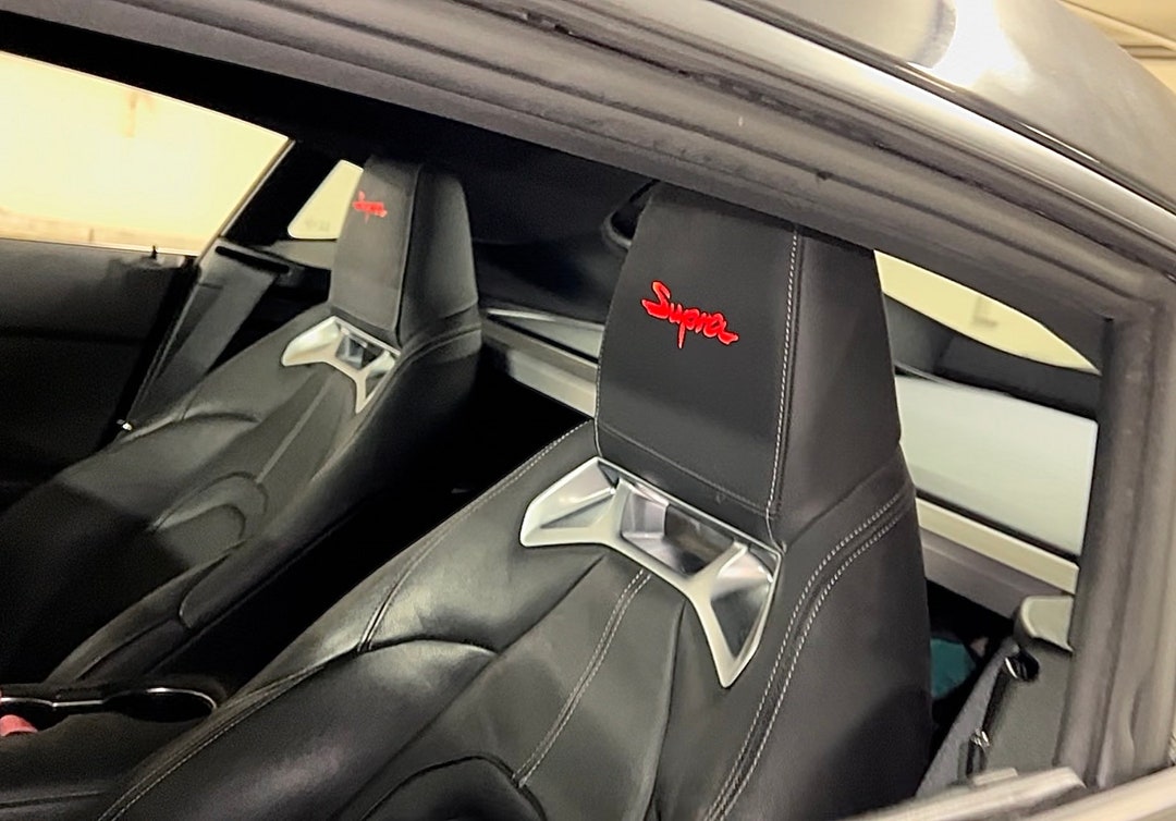 Supra Reflective Headrest Vinyls Etsy Australia