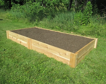 Cedar Raised Garden Bed 4' X 8' X 11"H