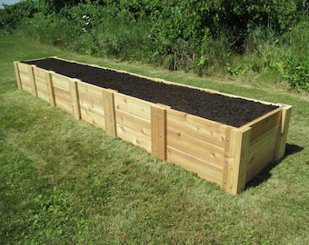 Cedar Raised Garden Bed 2' X 12' X 16.5"H
