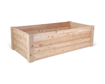Cedar Raised Garden Bed 3' X 6' X 22"H