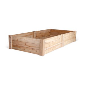 Cedar Raised Garden Bed 4&#39; X 8&#39; X 16.5&quot;H