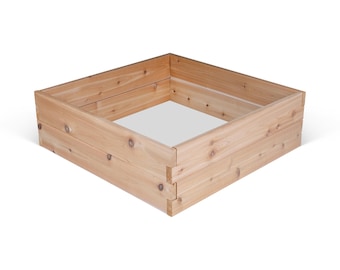 Cedar Raised Garden Bed 3' X 3' X 11"H