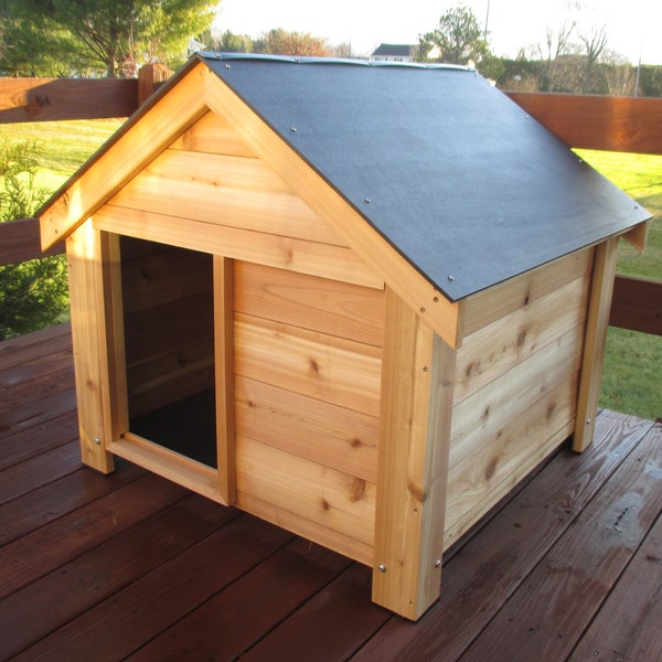 The Ultimate Cedar Dog House