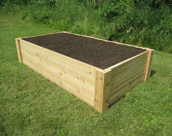 Cedar Raised Garden Bed 3' X 6' X 16.5"H
