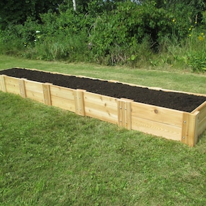 Cedar Raised Garden Bed 2&#39; X 12&#39; X 11&quot;H
