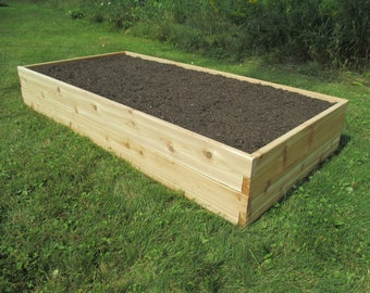 Cedar Raised Garden Bed 3' X 6' X 11"H