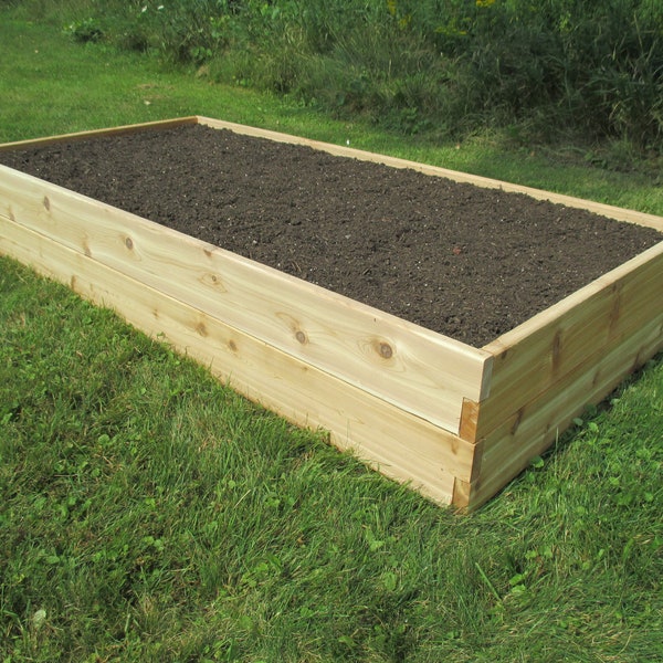 Cedar Raised Garden Bed 3' X 6' X 11"H