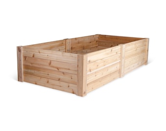 Cedar Raised Garden Bed 4' X 8' X 22"H