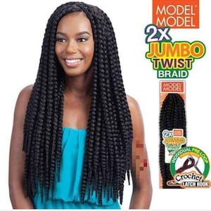 African&#39;s Jumbo Twist Braids
