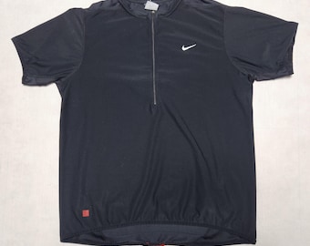 高感度ショップで2023年売れたブランド Zip Half Dry Sphere Nike Y2k Swoosh Sport Mesh Embroidery トップス