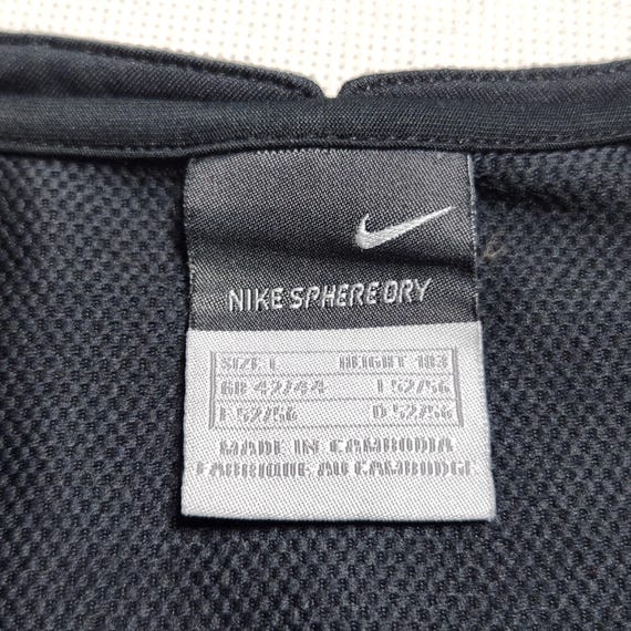 Y2k Nike Sphere Dry Half Zip Swoosh Embroidery Mesh Sport