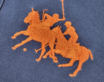 Polo Ralph Lauren Longsleeve Polo Rugby Top Big Horse Orange Polo Ralph Lauren Longsleeve Polo Rugby Top Big Horse Orange
