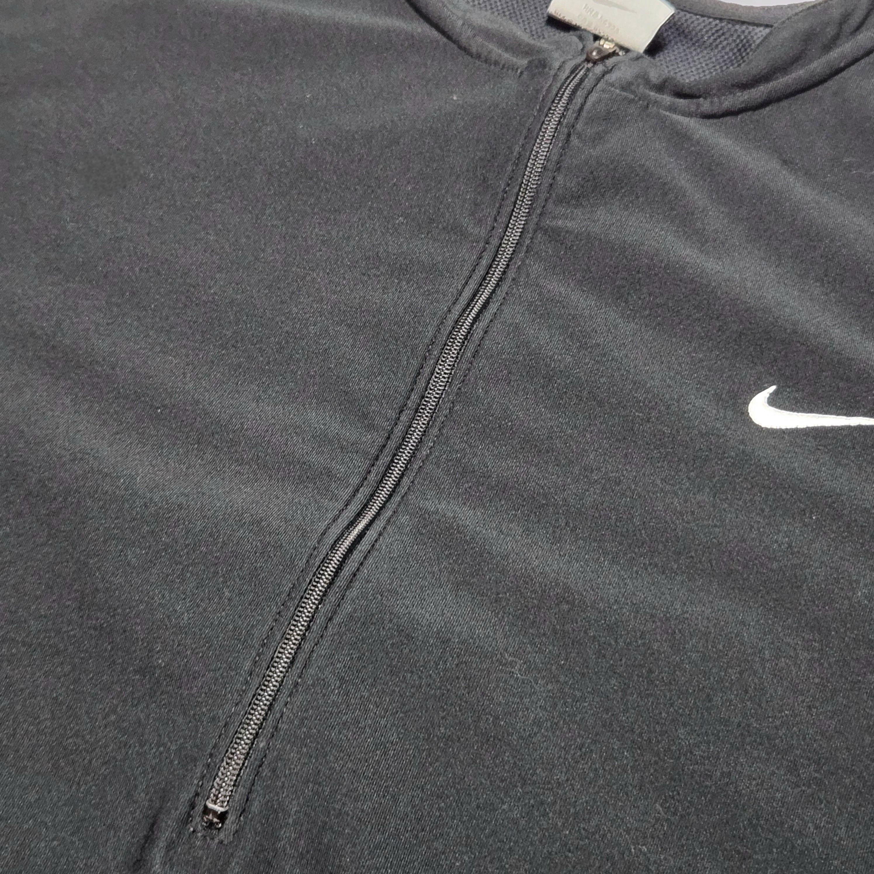 nike y2k 00s half zip graphic shirt