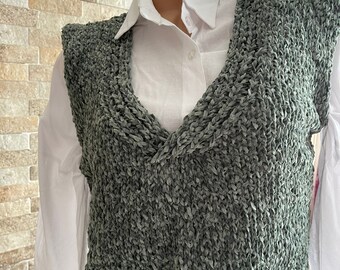 chaleco corto de invierno