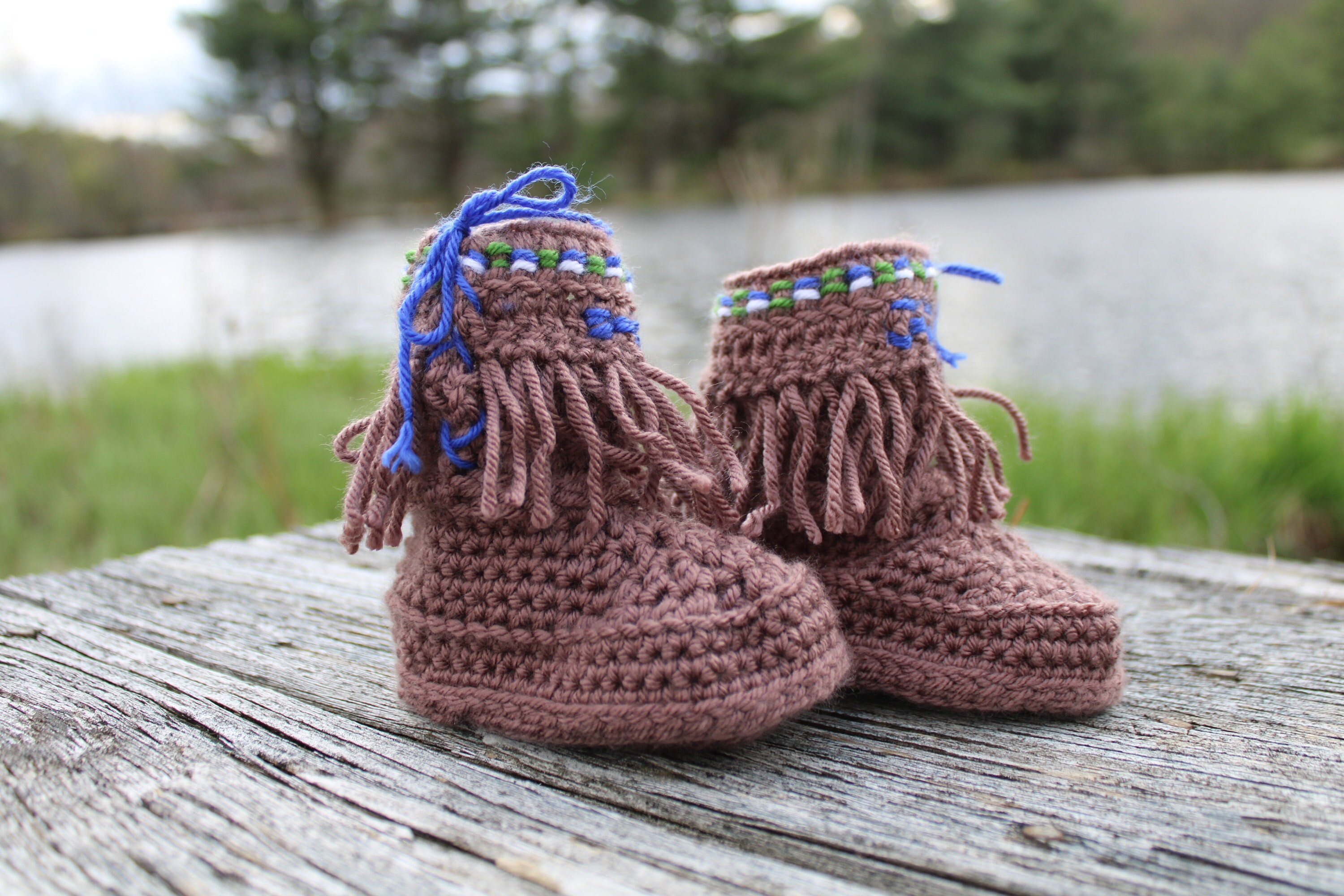 Baby moccasin store crochet pattern