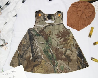 Realtree Camo Baby Jumper Dress: Hunting Outfit (6-9 Month)