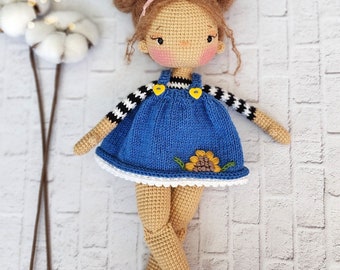 My Favorite Doll, Amigurumi Finished Product, Handmade Doll