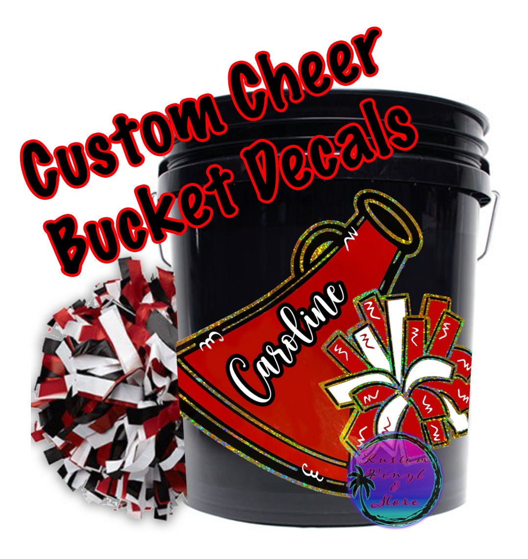 Cheer Bucket Etsy