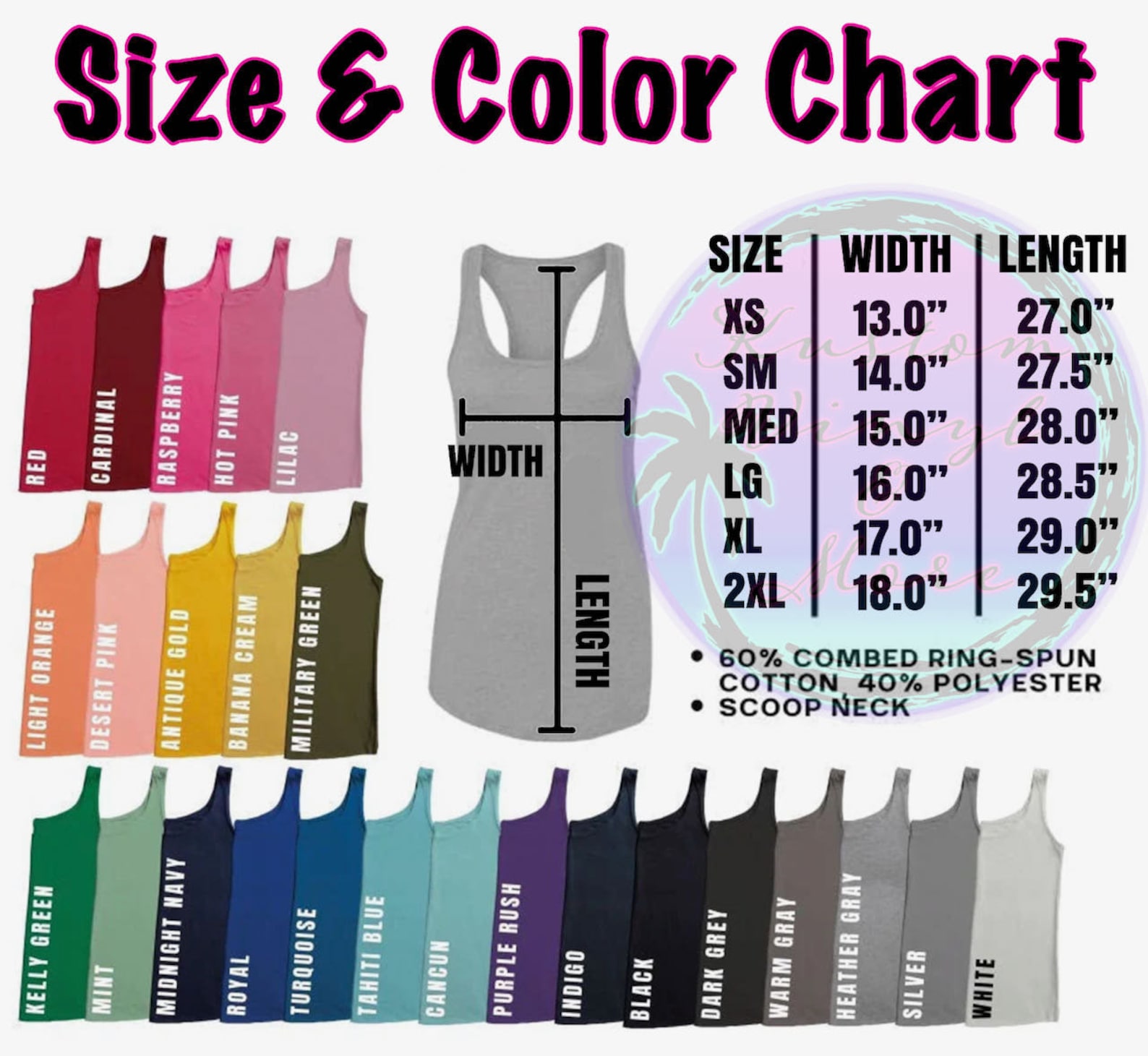 Custom Glitter Cheer Tank Tops Racerback Tanks Cheerleader Etsy