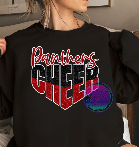 Custom Glitter BIG Cheer Sweatshirts and Hoodies School Team - Etsy