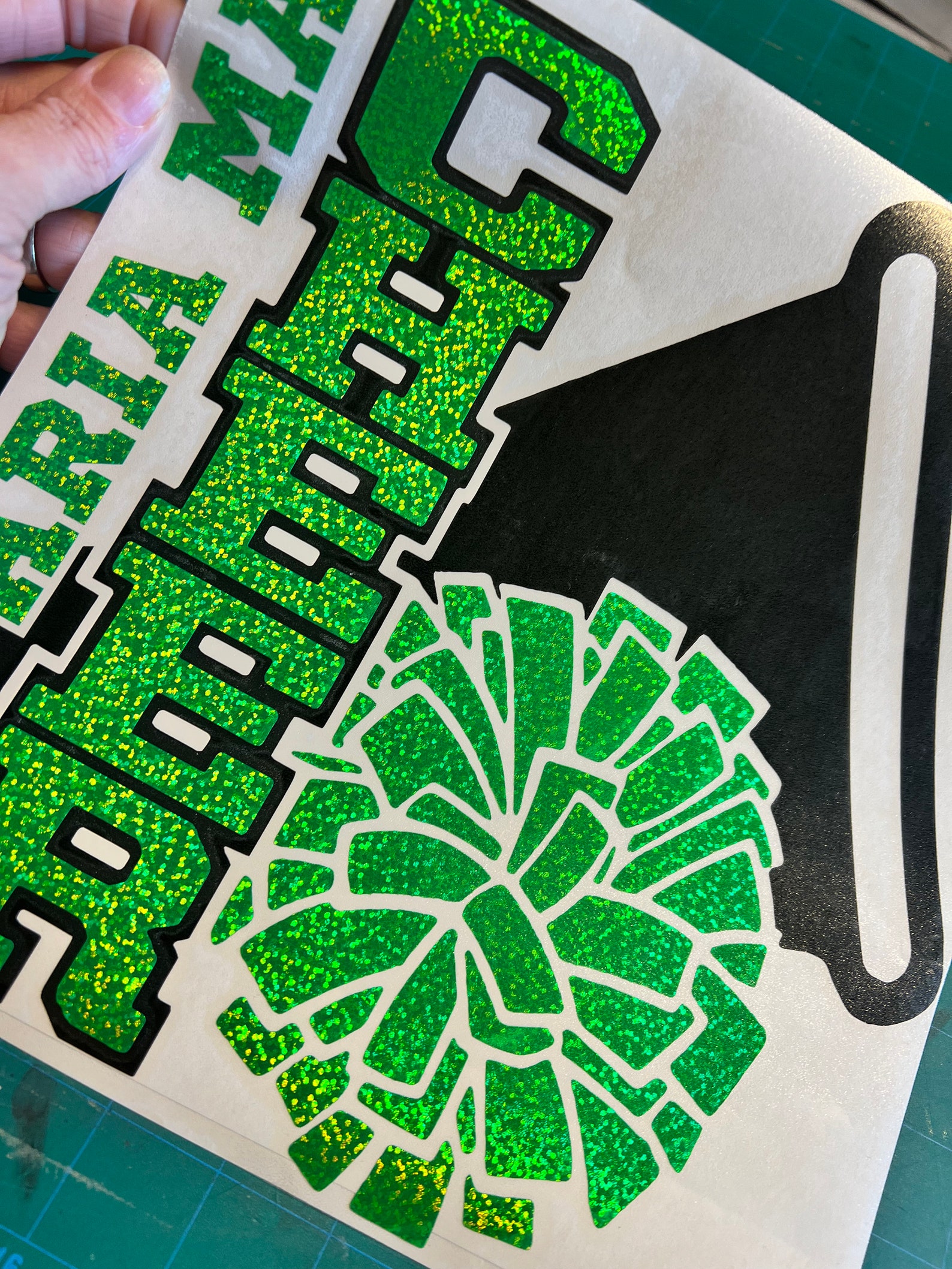 Custom Cheer Stickers Personalized Cheerleader Team Sports Etsy