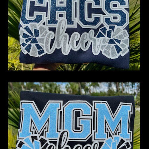 Cheerleader Spirit Pom Girls Cheer Pom Poms School Spirit Etsy