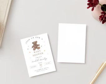 geschlechtsneutrale Babypartyvorlage