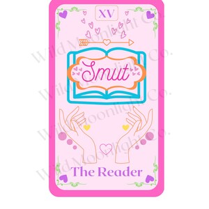 The Smut Reader Sticker | Bookish | Die-Cut Stickers