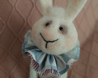 Hase, Langohr, Osterhase, Filzhase, nadelfilzen, handmade, softsculpture, felted, needlefelt, felt, felting, bunny, rabbit, hare, easter