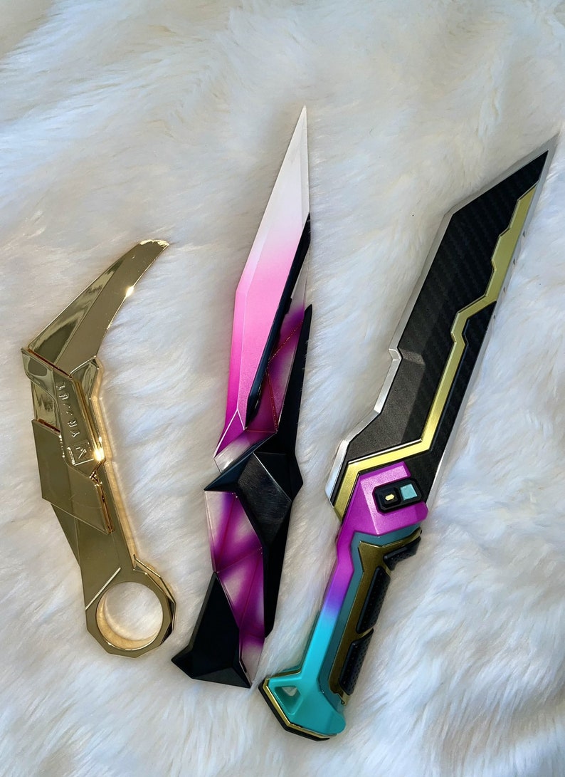 Valorant Glitchpop Knife Stl Files for 3D Printer Unique 3D Etsy India
