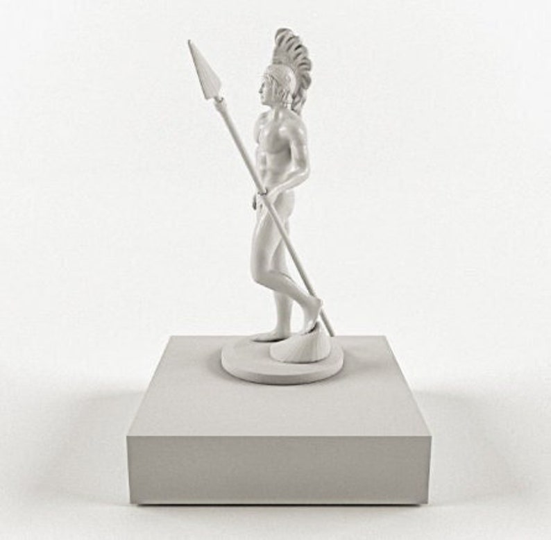 Greek God Ares Statue Stl Files for 3D Printer 3D Digital Etsy Australia