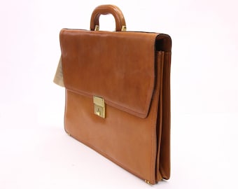 Borghi Dokumententasche aus echtem Leder