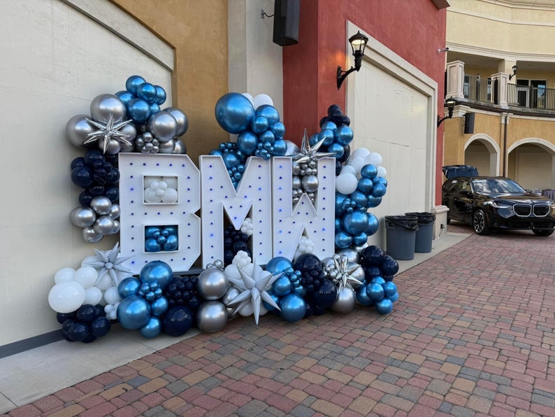 2ft / 4ft Premium Lit Letters, Large Marquee Letters, Stackable ...