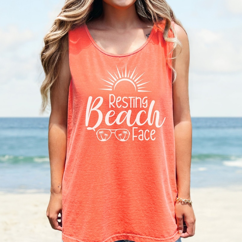 Beach Tank Top - Etsy