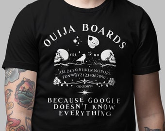Ouija Board Teeshirt, mystisch, Spirit Board, Planchette, Geister, Geister, Geschenk Tshirt