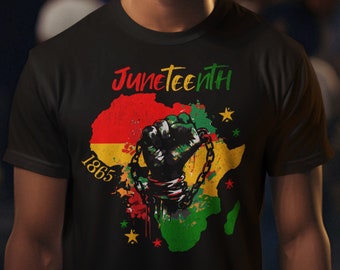 Juneteenth 1865 T-Shirt - Freedom Day Tee, Juneteenth Tshirt, Unisex Juneteenth Shirt, Black History Month Shirt, Black Lives Matter