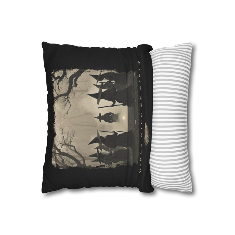 Witch Coven Pillow Cover: Gothic Halloween Decor image 3