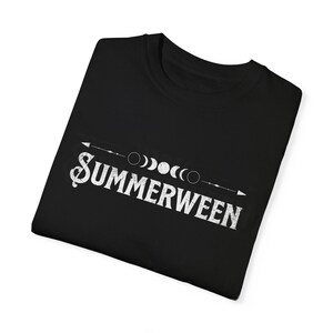 Summerween T-Shirt: Spooky Summer Vibes, Beach Party Tee image 6
