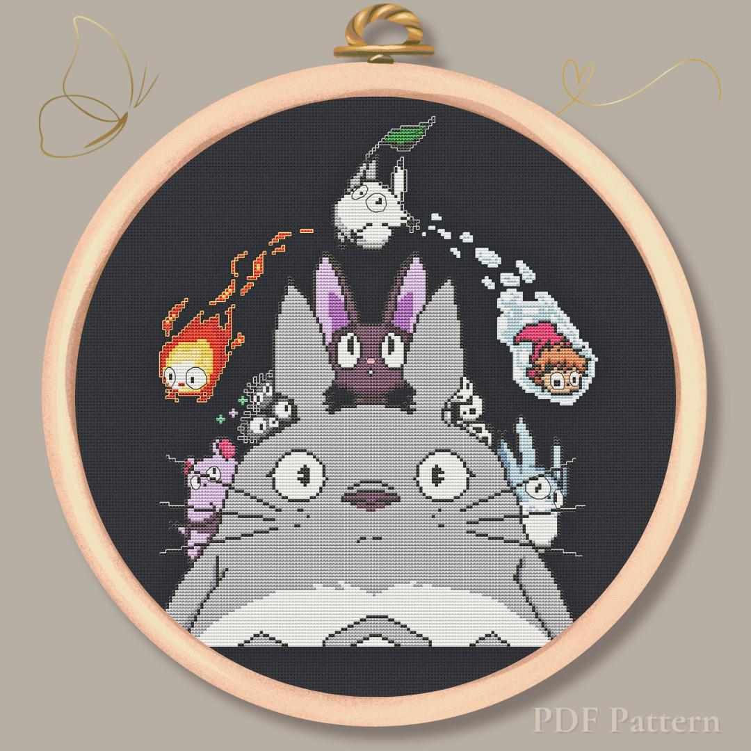 アニメスピリットフレンズ クロスステッチパターン PDF – ファンタジー