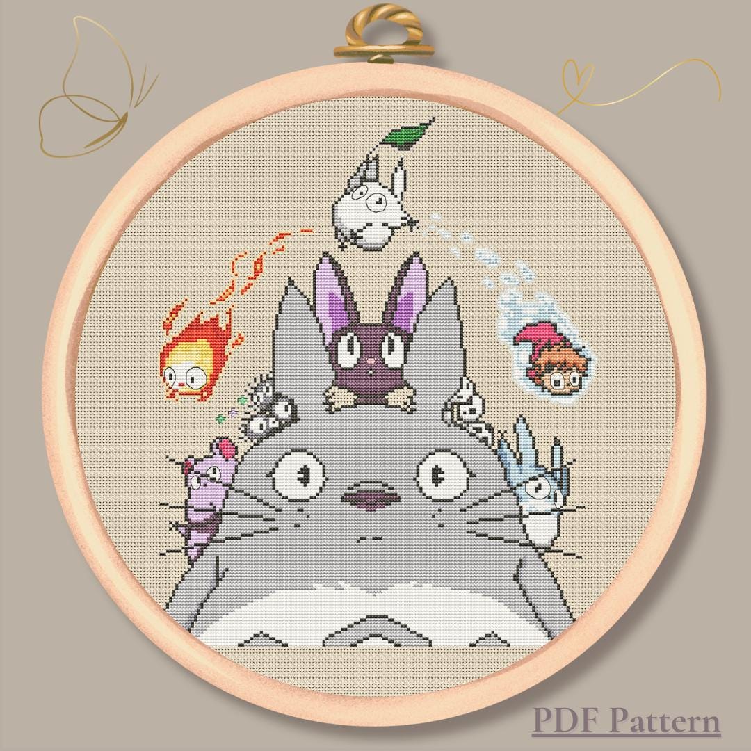 アニメスピリットフレンズ クロスステッチパターン PDF – ファンタジー