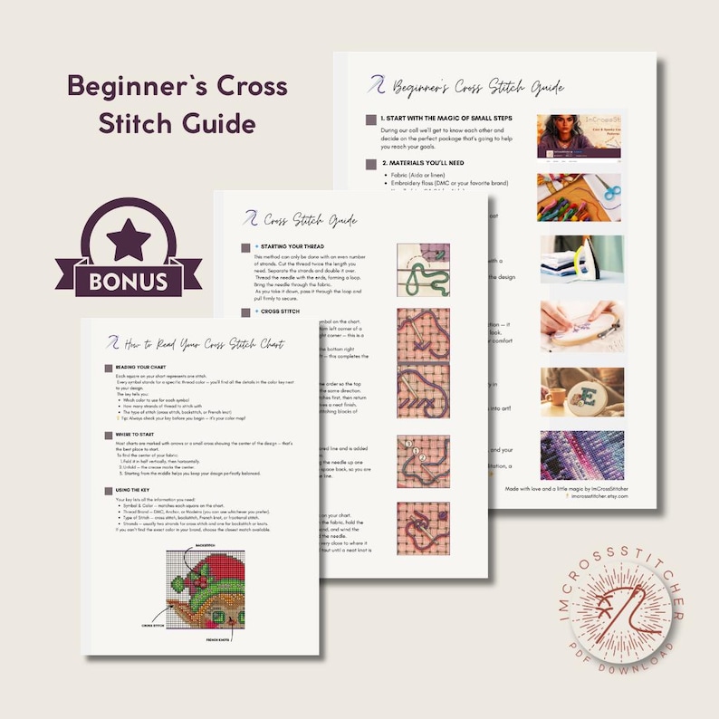 Japanese Dragon Cross Stitch Pattern PDF – Detailed Oriental Design – Mythical Creature Embroidery – Digital Download image 4