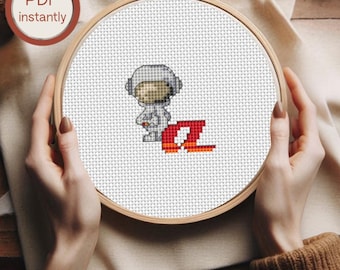 A cross stitch Letters cross stitch Letters embroidery Mini embroidery Monogram cross stitch pattern Alphabet font style Cross stitch font