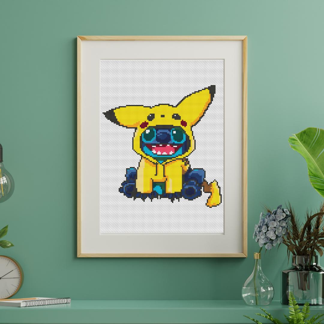 Island Sparks Cross Stitch Pattern PDF – Tropical Girl and