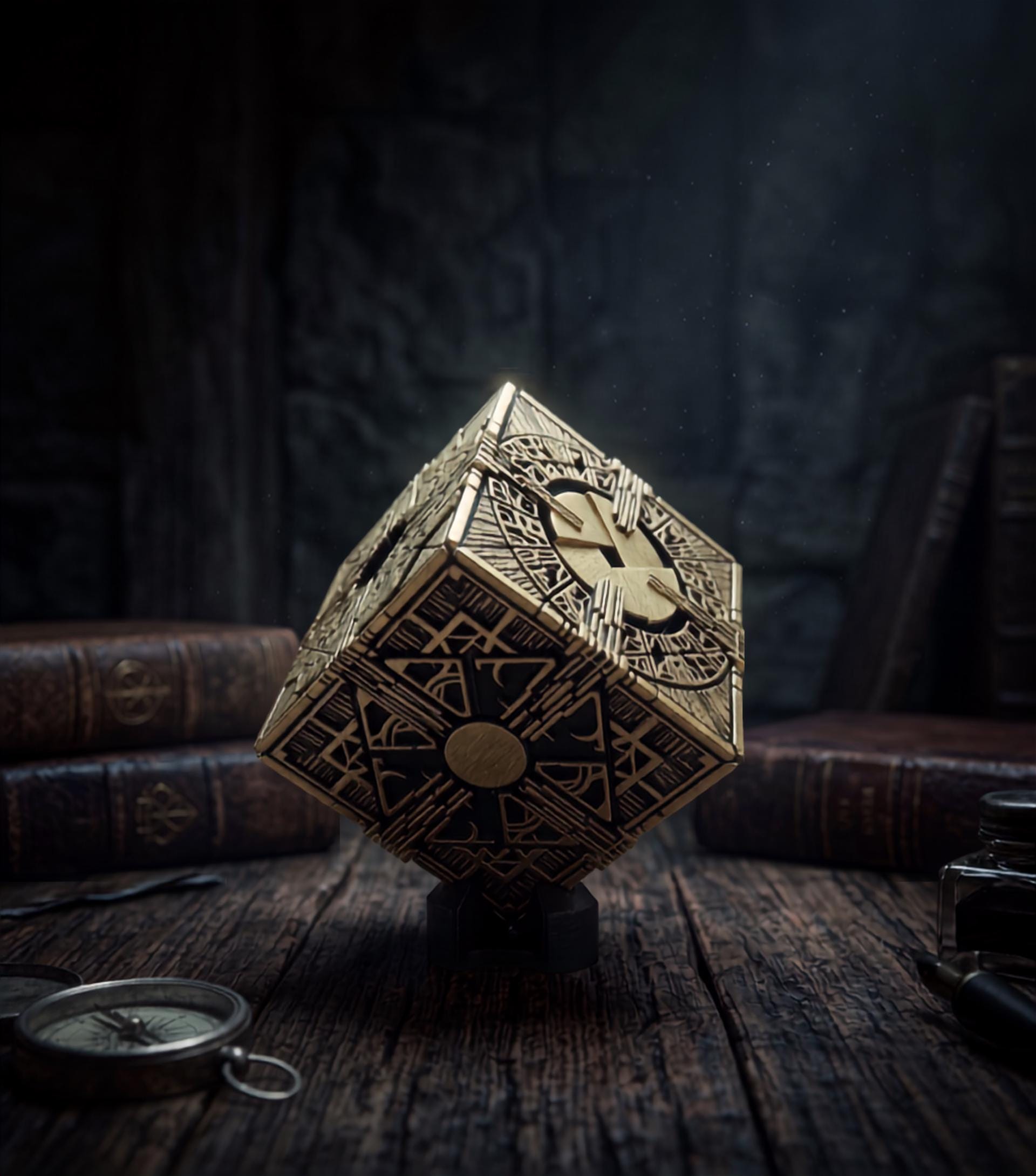 オブジェＢＯＸ Hellraiser Puzzle Box - Lament Configuration Prop Replica