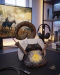 Elden Ring Inspired Controller Stand | Dark Fantasy Greatsword Holder | PS5 & Xbox Gaming Desk Accessory | 3D Printed Gamer Gift for Him