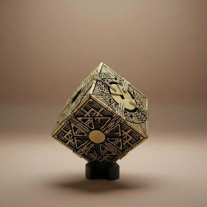 Hellraiser Puzzle Box - Lament Configuration Prop Replica - Cenobite Horror Decor - 3D Printed