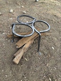Campfire Trivet, 4 in. or 8 in. tall, steel