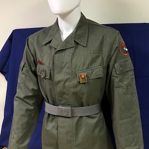 Large DDR Kampfgruppen tunic with badges