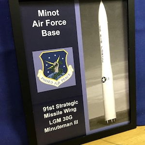 Minot AFB, 91st Minuteman III missile graphic